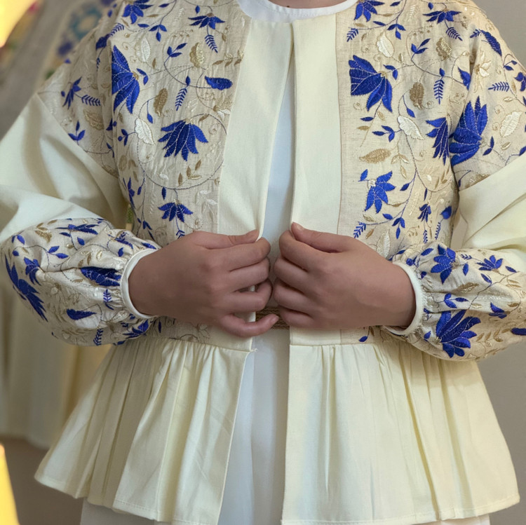 کت زنانه سوزندوزی( عروسک)